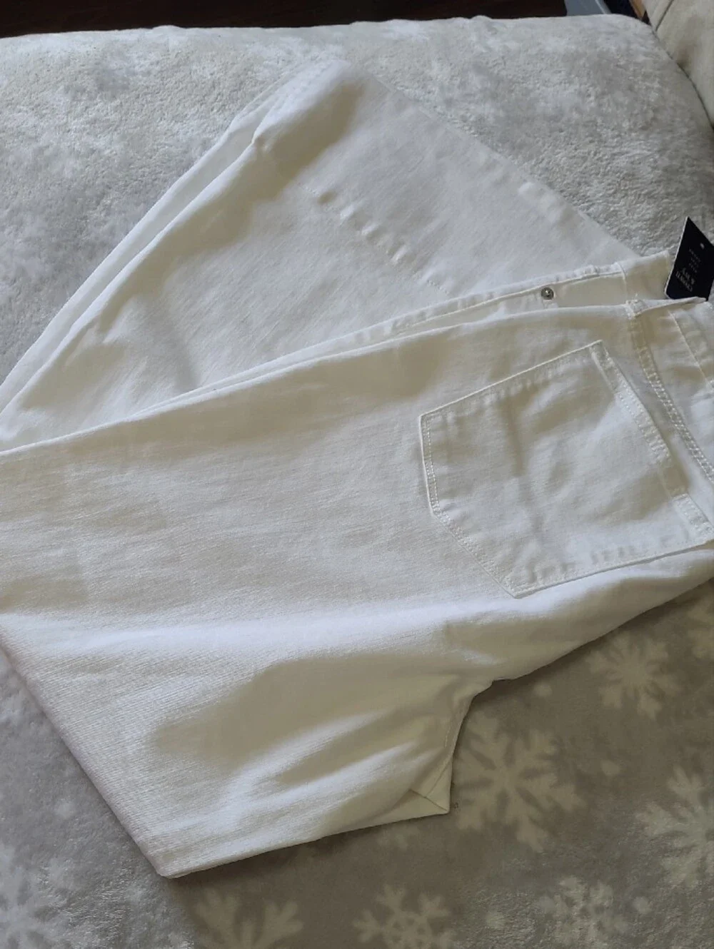 crown & ivy White Women's Pants